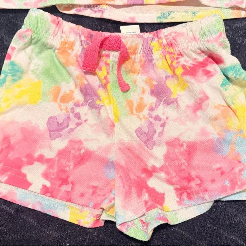 Girls Sleep shirt/short combos size (7/8)
